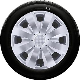 Nissan SKS-SJS 321 15 İnç 4 Adet Kırılmaz Jant Kapağı