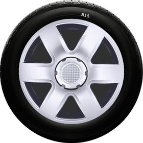 Nissan SKS-SJS 337 15 İnç 4 Adet Kırılmaz Jant Kapağı