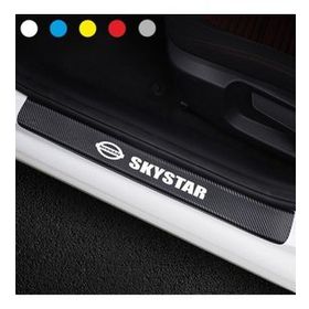Nissan Skystar 4 Adet Karbon Kapı Eşiği Sticker