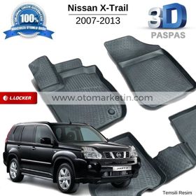 Nissan X-trail 2007-2013 3D Havuzlu Paspas