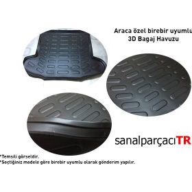Nissan X-trail 2013 Sonrası 3d Bagaj Havuzu