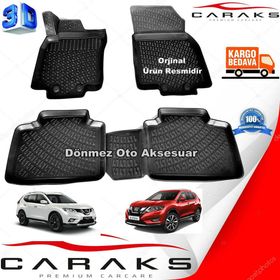 Nissan X-trail 2013 Sonrası 3D Havuzlu Paspas