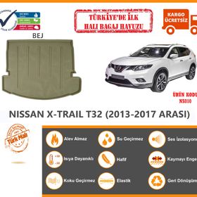 Nissan X-Trail T32 2013 2017 Halı Bagaj Havuzu