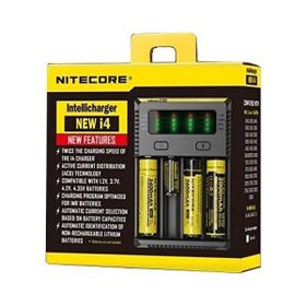 Nitecore I4 İntelli Charger Li-ion Universal 4'lü Pil Şarj Cihazı
