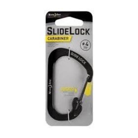 Niteize 4 Slidelock Siyah Karabina Anahtarlık