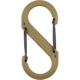 Niteize S-Biner Plastik Size 10 Coyote Blk Gate Çadır Aksesuarı