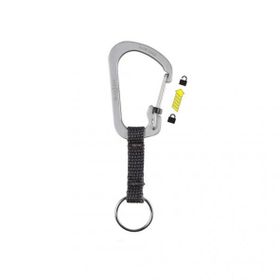 Niteize Slide Lock Key Ring Anahtarlı Siyah Karabina