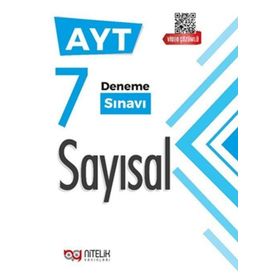 Nitelik 2021 AYT Sayısal Video Çözümlü 7 Deneme Sınavı