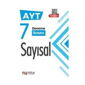 Nitelik 2021 AYT Sayısal Video Çözümlü 7 Deneme Sınavı
