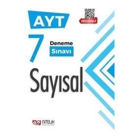 Nitelik 2021 AYT Sayısal Video Çözümlü 7 Deneme Sınavı