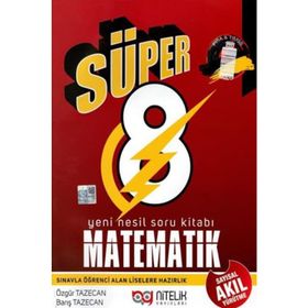 Nitelik 8.sınıf Süper Matematik Soru Bankası