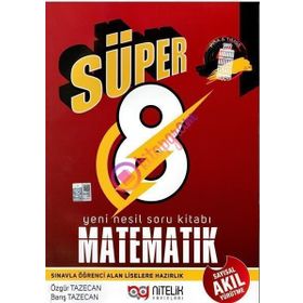 Nitelik 8.sınıf Süper Matematik Soru Bankası