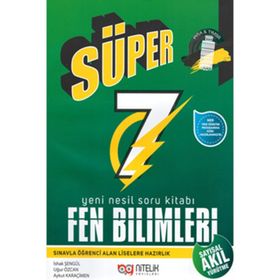 Nitelik Güncel 7. Sınıf Süper Fen Bilimleri Soru Bankası