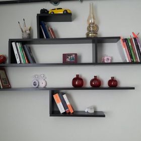 Nitelik Mobilya Line Mdf Kitaplık Raf