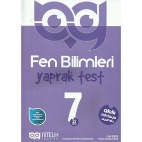 Nitelik Yayın 7. Sınıf Fen Bilimleri Yaprak Test