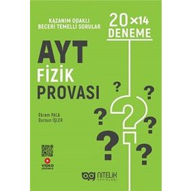 Nitelik Yayınevi 2022 AYT Fizik Provası 20x14 Deneme