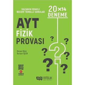 Nitelik Yayınevi 2022 AYT Fizik Provası 20x14 Deneme