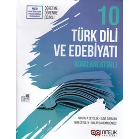 Nitelik Yayınları 10. Sınıf Türk Dili Ve Edebiyatı Konu Anlatımlı