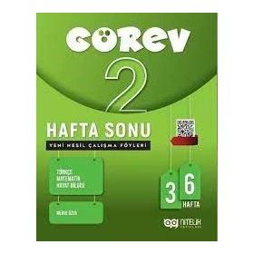 Nitelik Yayınları - 2.Sınıf Görev Hafta Sonu Çalışma Föyleri