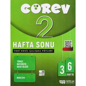 Nitelik Yayınları - 2.Sınıf Görev Hafta Sonu Çalışma Föyleri
