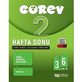 Nitelik Yayınları - 2.Sınıf Görev Hafta Sonu Çalışma Föyleri