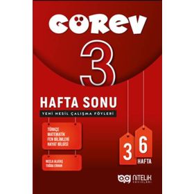 Nitelik Yayınları 3. Sınıf Görev Hafta Sonu Çalışma Föyü Yeni Nesil