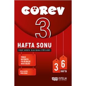 Nitelik Yayınları 3. Sınıf Görev Hafta Sonu Çalışma Föyü Yeni Nesil