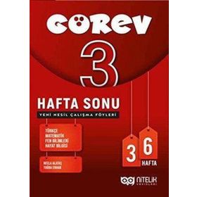 Nitelik Yayınları 3. Sınıf Görev Hafta Sonu Yeni Nesil Çalışma Föyleri