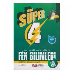 Nitelik Yayınları 4. Sınıf Fen Bilimleri Soru Bankası