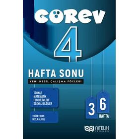 Nitelik Yayınları 4. Sınıf Görev Hafta Sonu Çalışma Föyü Yeni Nesil