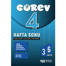 Nitelik Yayınları 4. Sınıf Görev Hafta Sonu Yeni Nesil Çalışma Föyleri