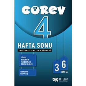 Nitelik Yayınları 4. Sınıf Görev Hafta Sonu Yeni Nesil Çalışma Föyleri