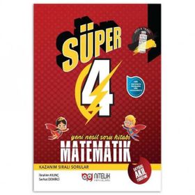 Nitelik Yayınları 4. Sınıf Matematik Yeni Nesil Süper Soru Kitabı