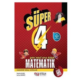 Nitelik Yayınları 4. Sınıf Matematik Yeni Nesil Süper Soru Kitabı