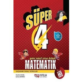 Nitelik Yayınları 4. Sınıf Matematik Yeni Nesil Süper Soru Kitabı