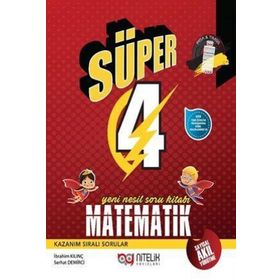 Nitelik Yayınları 4. Sınıf Matematik Yeni Nesil Süper Soru Kitabı