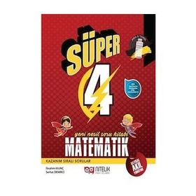Nitelik Yayınları 4. Sınıf Matematik Yeni Nesil Süper Soru Kitabı