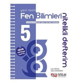 Nitelik Yayınları 5. Sınıf Fen Bilimleri Nitelikli Defterim