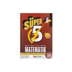 Nitelik Yayınları 5.Sınıf Süper Matematik Soru Bankası