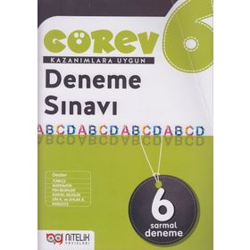 Nitelik Yayınları 6. Sınıf Görev 6 Sarmal Deneme