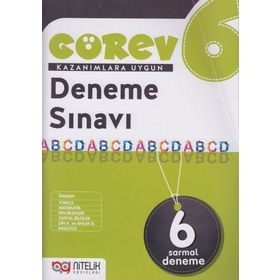 Nitelik Yayınları 6. Sınıf Görev 6 Sarmal Deneme
