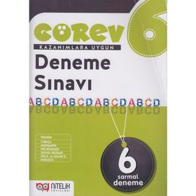 Nitelik Yayınları 6. Sınıf Görev 6 Sarmal Deneme