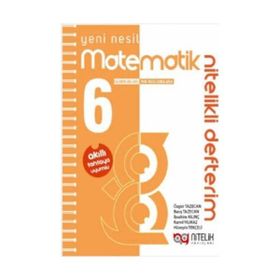 Nitelik Yayınları 6. Sınıf Matematik Nitelikli Defterim