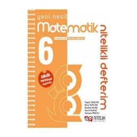 Nitelik Yayınları 6. Sınıf Matematik Nitelikli Defterim