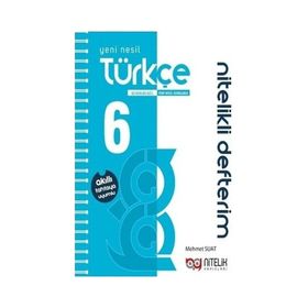 Nitelik Yayınları 6. Sınıf Türkçe Nitelikli Defterim