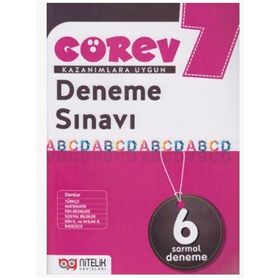 Nitelik Yayınları 7. Sınıf Görev 6 Sarmal Deneme
