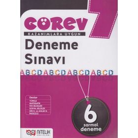 Nitelik Yayınları 7. Sınıf Görev 6 Sarmal Deneme