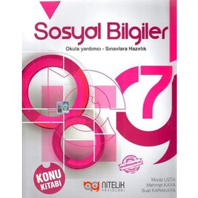 Nitelik Yayınları 7. Sınıf Sosyal Bilgiler Konu Kitabı