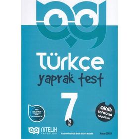 Nitelik Yayınları 7. Sınıf Türkçe Yaprak Test
