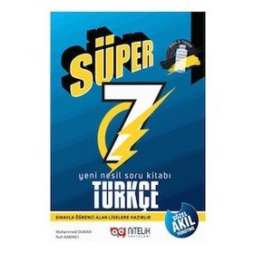 Nitelik Yayınları 7. Sınıf Yeni Nesil Süper Türkçe Soru Kitabı